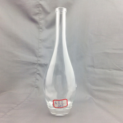 Material del cuello Vidrio 700 ml Botella de aceite de oliva vacía con certificación y base gruesa