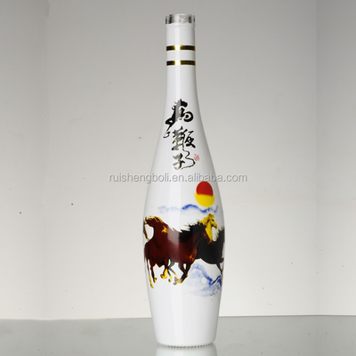 500 ml/700 ml/750 ml extra virgen botellas de vidrio de aceite de oliva para salsas personalizadas a granel
