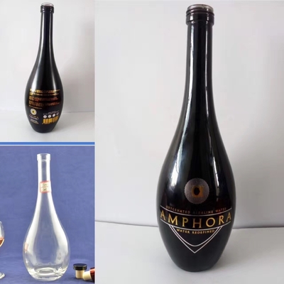 500 ml/700 ml/750 ml extra virgen botellas de vidrio de aceite de oliva para salsas personalizadas a granel