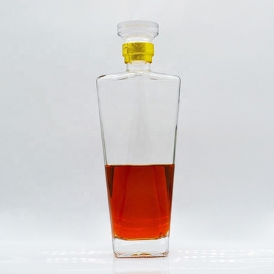Botella de licor vacía personalizada 1L Botella de vidrio de vodka con diseño único Envío expreso