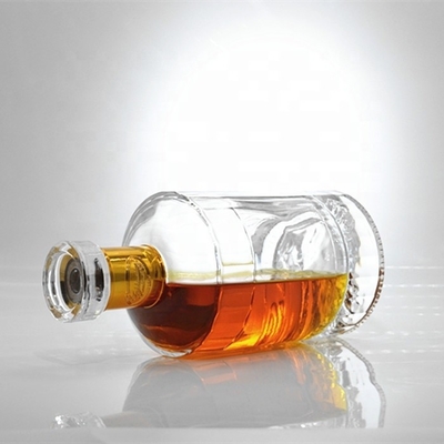 Botella de licor vacía personalizada 1L Botella de vidrio de vodka con diseño único Envío expreso