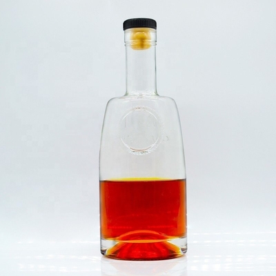 Botella de licor vacía personalizada 1L Botella de vidrio de vodka con diseño único Envío expreso