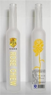 Jarrones de vidrio de 200 ml para aceite de oliva ecológico reciclable y ginebra