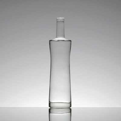 Botella de jugo de cristal personalizada de Italia con tipo de sellado de corcho