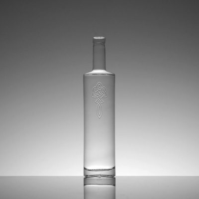 Botella de jugo de cristal personalizada de Italia con tipo de sellado de corcho