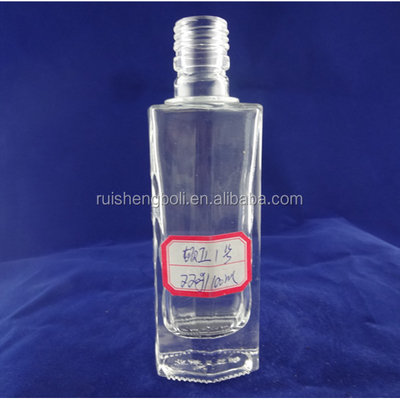 Botella de gotero de vidrio de pulverización de 50 ml y 100 ml hecha a medida para perfume recargable OEM aceptado