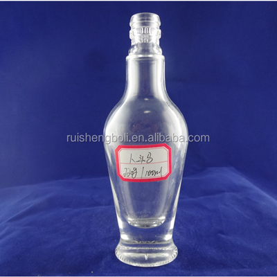 Botella de gotero de vidrio de pulverización de 50 ml y 100 ml hecha a medida para perfume recargable OEM aceptado