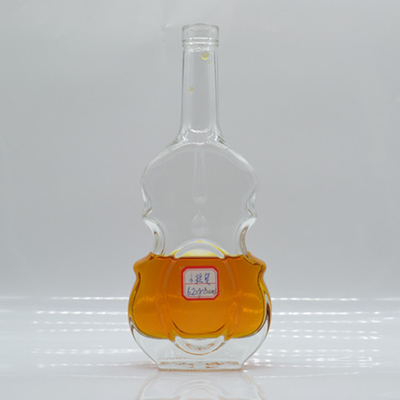 Botella de vidrio de 750 ml/500 ml personalizada para bebidas alcohólicas Embalaje Tipo de sellado de tapa giratoria