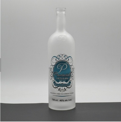 Bebidas industriales Botella de vidrio vacía con tapón de corcho 375 ml 500 ml 750 ml
