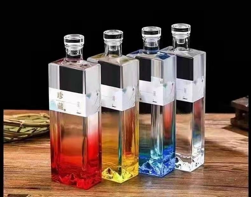Botellas de vidrio Remy Martin de 100 ml en el CNF para vodka whisky brandy en 250 ml 500 ml 700 ml