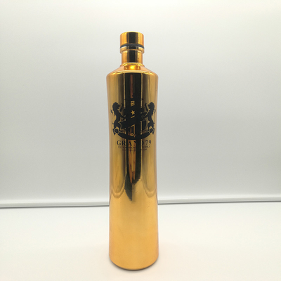 Vodka electrónica personalizada muy OEM / ODM Botella de vidrio de whisky de 750 ml con tapa de tornillo