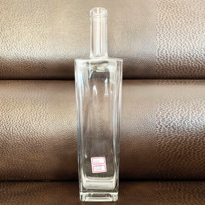 Botellas de alcohol de vidrio mini con material de vidrio de súper sílex