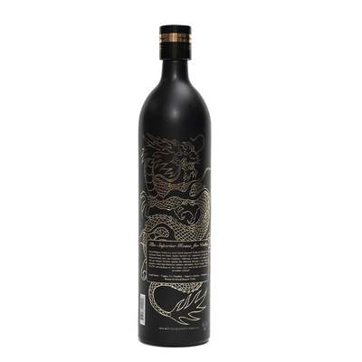 Botella de vidrio de corcho de 500 ml 700 ml 1000 ml para vodka y licores de ginebra