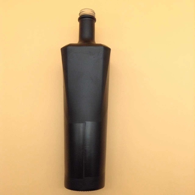 Super Flint material de cuello de vidrio 750ml botella de vidrio de vodka personalizada para bebidas