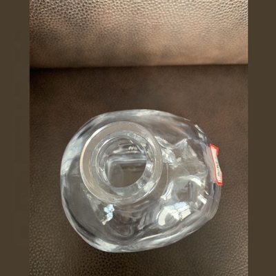 Botella de cristal de 1000 ml para el manejo de la superficie del cráneo para el bong de espíritu
