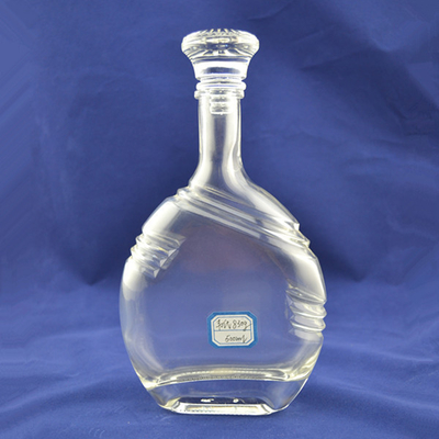 Botellas de vidrio de vodka Ciroc vacías de 750 ml con diseño transparente