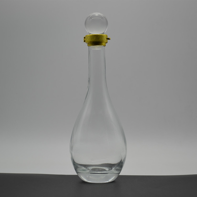 Botellas de vidrio de vodka Ciroc vacías de 750 ml con diseño transparente