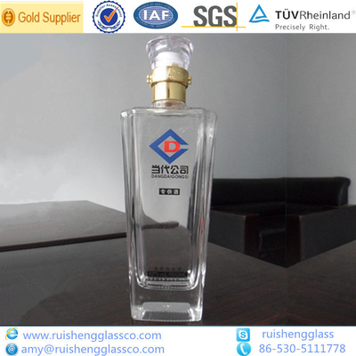Botella de vidrio de VODKA 700 ml para aceite de oliva en bulto Botellas de Marasca vacías 250 ml 500 ml 750 ml 1 L