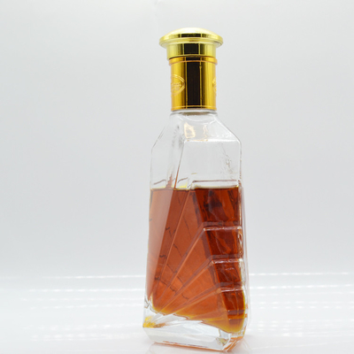 Botella de vidrio de 200 ml/300 ml/500 ml/700 ml/750 ml/1000 ml para vodka con alcohol a granel