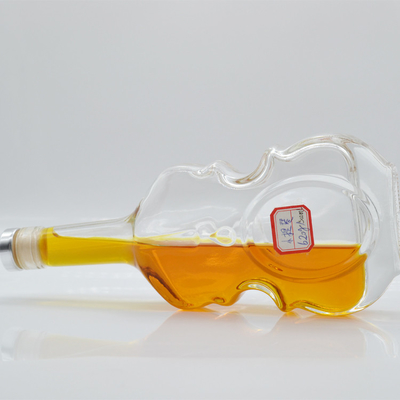 Botella de vidrio de 200 ml/300 ml/500 ml/700 ml/750 ml/1000 ml para vodka con alcohol a granel