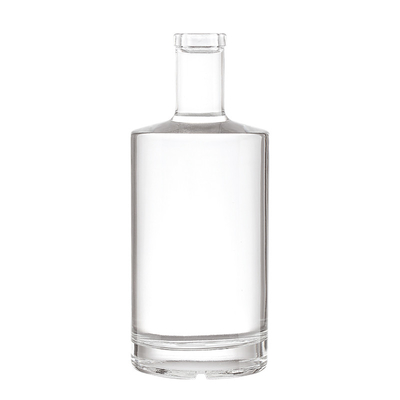Logotipo personalizado Botellas pequeñas de 375 ml Embalaje para licor de alcohol claro de 200 ml
