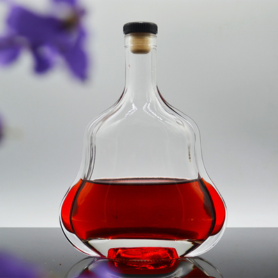 OEM/ODM aceptable Botella de vidrio de 1 litro para licor whisky ginebra tequila de profesional