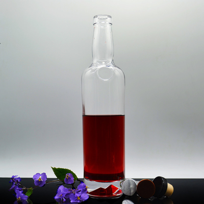 OEM/ODM aceptable Botella de vidrio de 1 litro para licor whisky ginebra tequila de profesional