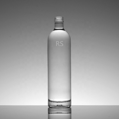 Botellas de vidrio de corcho de tipo Super Flint Tipo de sellado de corcho 750 ml Vodka Whisky Sherry Whiskey Wine Botellas de vidrio