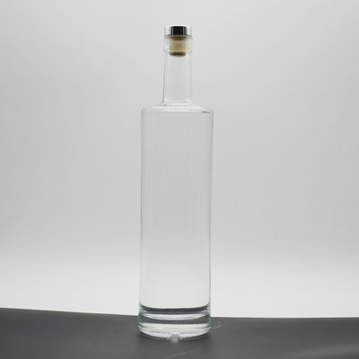 Decal de superficie de manejo de cristal vacío Beluga botellas de vodka 750 ml para la compra al por mayor