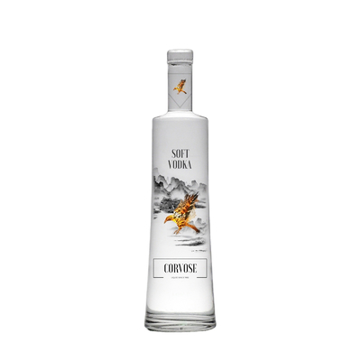 Tipo de sellado de corcho/capilla de tornillo botella de vidrio personalizada de 750 ml para zumo de vino whisky ron vodka