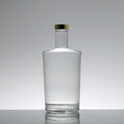 Botella de vidrio de licor a granel de 750 ml con corcho 1 litro