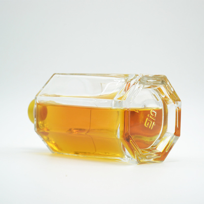 Tipo de sellado de corcho Vidrio transparente Vino licor whisky vodka tequila Botella 200ml 375ml 500ml 750ml 1000ml