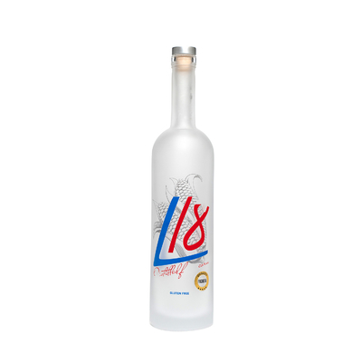 Material del cuello Vidrio de Super Flint Botella de alcohol de ginebra de 500 ml para aceite de oliva y mini bebidas espirituosas