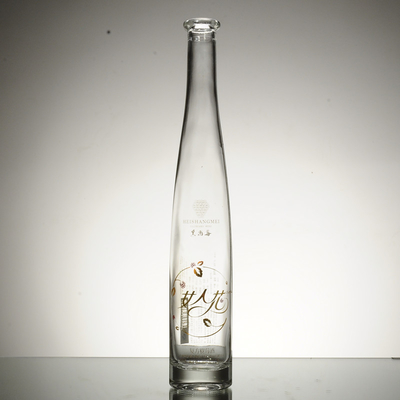 Material del cuello Botella de vidrio para vino con corchos y tapas Botella de brandy Xo vacía de 750 ml