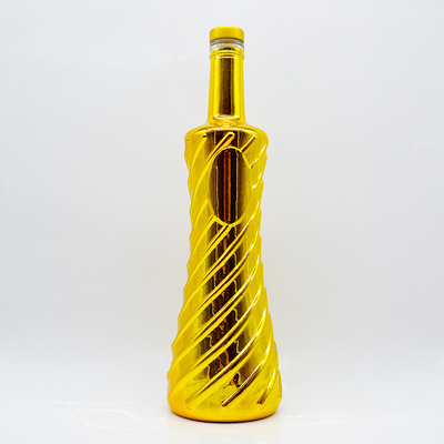 Impresión de logotipo personalizado Botella de vidrio mini de 50 ml para patrón Tequila a granel 50cl 750ml Gin Vodka