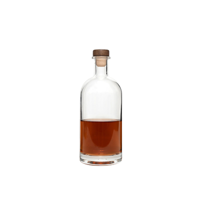 Super Flint Glass 250ml 300ml 350ml 750ml 1l Botellas de licor de vidrio transparente con tequila