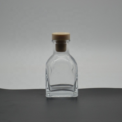 Botellas de perfume de cristal vacío de cristal de 30 ml 50 ml 100 ml