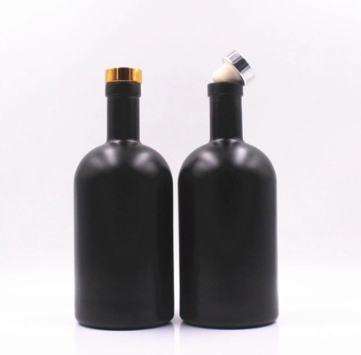Última botella de vidrio de diseño para vino ecológico de Colonia 375ml 500ml 700ml 750ml 1000ml