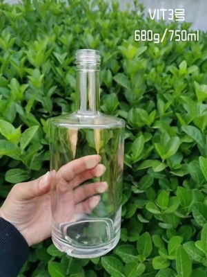 Última botella de vidrio de diseño para vino ecológico de Colonia 375ml 500ml 700ml 750ml 1000ml