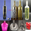 Collar de vidrio de Super Flint Whiskey Tequila Vodka Botella de bourbon 375 ml 500 ml 700 ml 750 ml