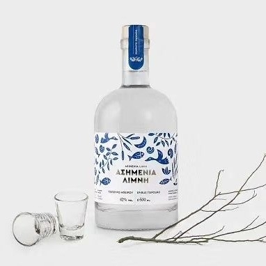 Botella de vidrio de 750 ml para bebidas alcohólicas Gin vacío Ron reciclado Whisky Vodka OEM / ODM aceptable