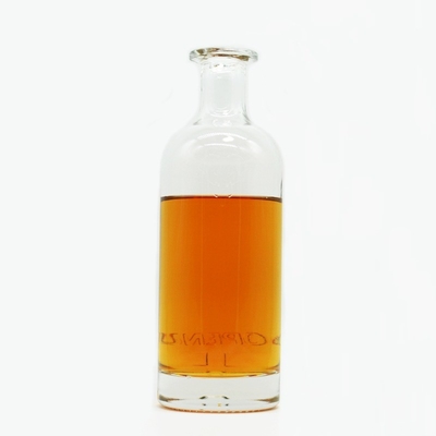 Botella de vidrio de 750 ml para bebidas alcohólicas Gin vacío Ron reciclado Whisky Vodka OEM / ODM aceptable