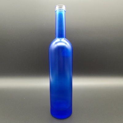 Grabación/Frost/Decal/Botella de vidrio de spray 750 ml/1000 ml para vodka whisky brandy ron y ginebra