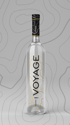 500 ml 750 ml 1000 ml Super Flint botella de vidrio para el vodka industrial whisky ron ginebra licor