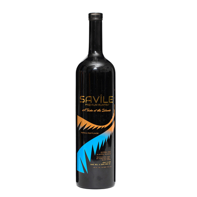 Botellas de vidrio de súper sílex para vodka whisky licor en 500ml 700ml 75cl de material congelado