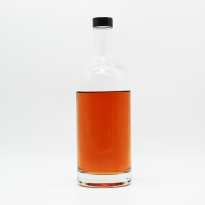 Diseño de glaseado vacío GUALA vodka de corcho botella de vidrio de licor 375ml 750ml 1 litro 1750ml