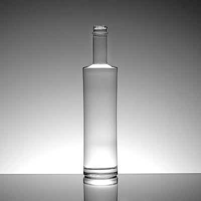 Botella de vidrio de 750 ml de 700 ml de corcho transparente con material de vidrio de Super Flint