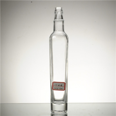 Logotipo Decal Botellas de aceite de oliva de 500 ml claras para necesidades de distribución