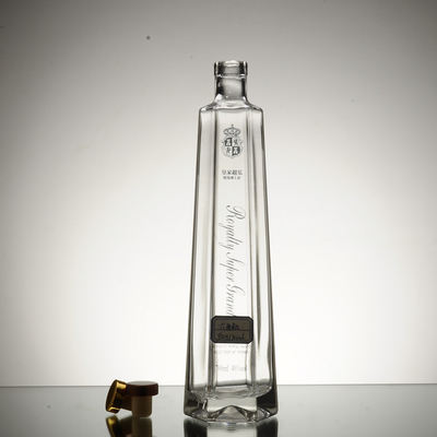 OEM Bienvenido Botellas de Bebidas de vidrio de 750 ml para vino Whiskey Tequila Vodka Vidrio Vidrio