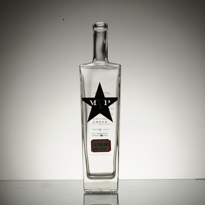 OEM Bienvenido Botellas de Bebidas de vidrio de 750 ml para vino Whiskey Tequila Vodka Vidrio Vidrio